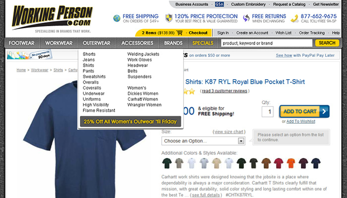 Working Person's Store